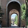 Ancient City Gate of Siena, Italy