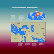Map of Israel and the Empires of the Ancient World