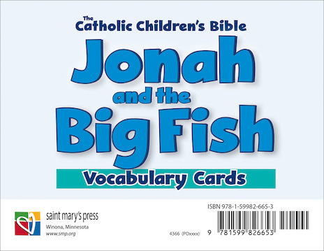 Jonah and the Big Fish Vocabulary Cards
