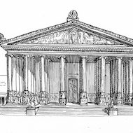 Acts 19:23-40 Illustration - Temple of Artemis