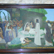 Painting of the Raising of Lazarus
