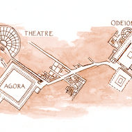 Ephesians 1 Illustration - Map of Ephesus