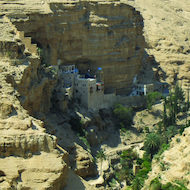 Saint George's Monastery outside Jerusalem in Israel