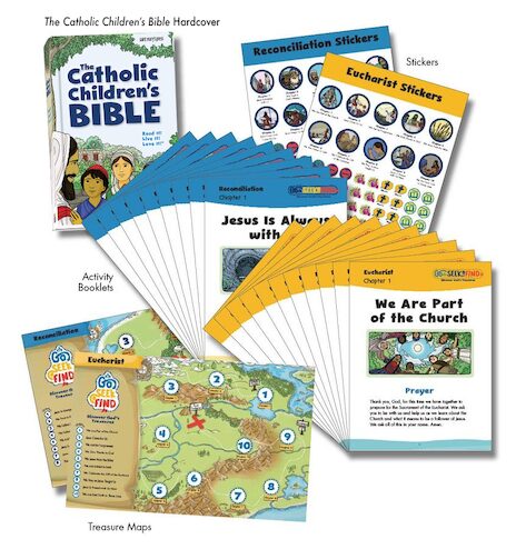 Go Seek Find Child Pack with Hardcover Bible