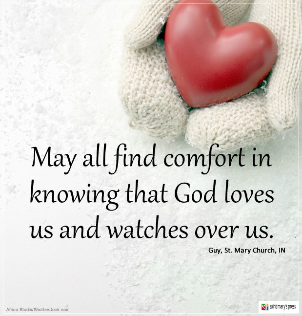 Finding Comfort in God's Love and Care Saint Mary's Press