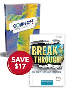 Connect! Student Book and Breakthrough Bible (NABRE) Bundle