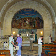 Church of Bethphage on the Mount of Olives in Jerusalem