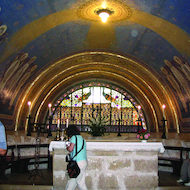 Church of the Transfiguration on Mount Tabor in Israel