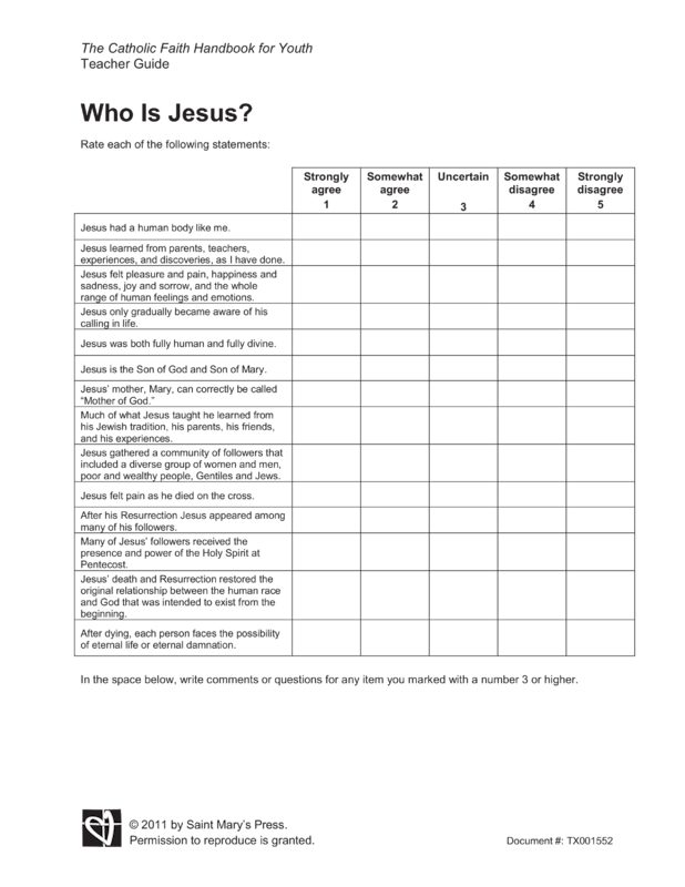 Who Is Jesus? | Saint Mary's Press