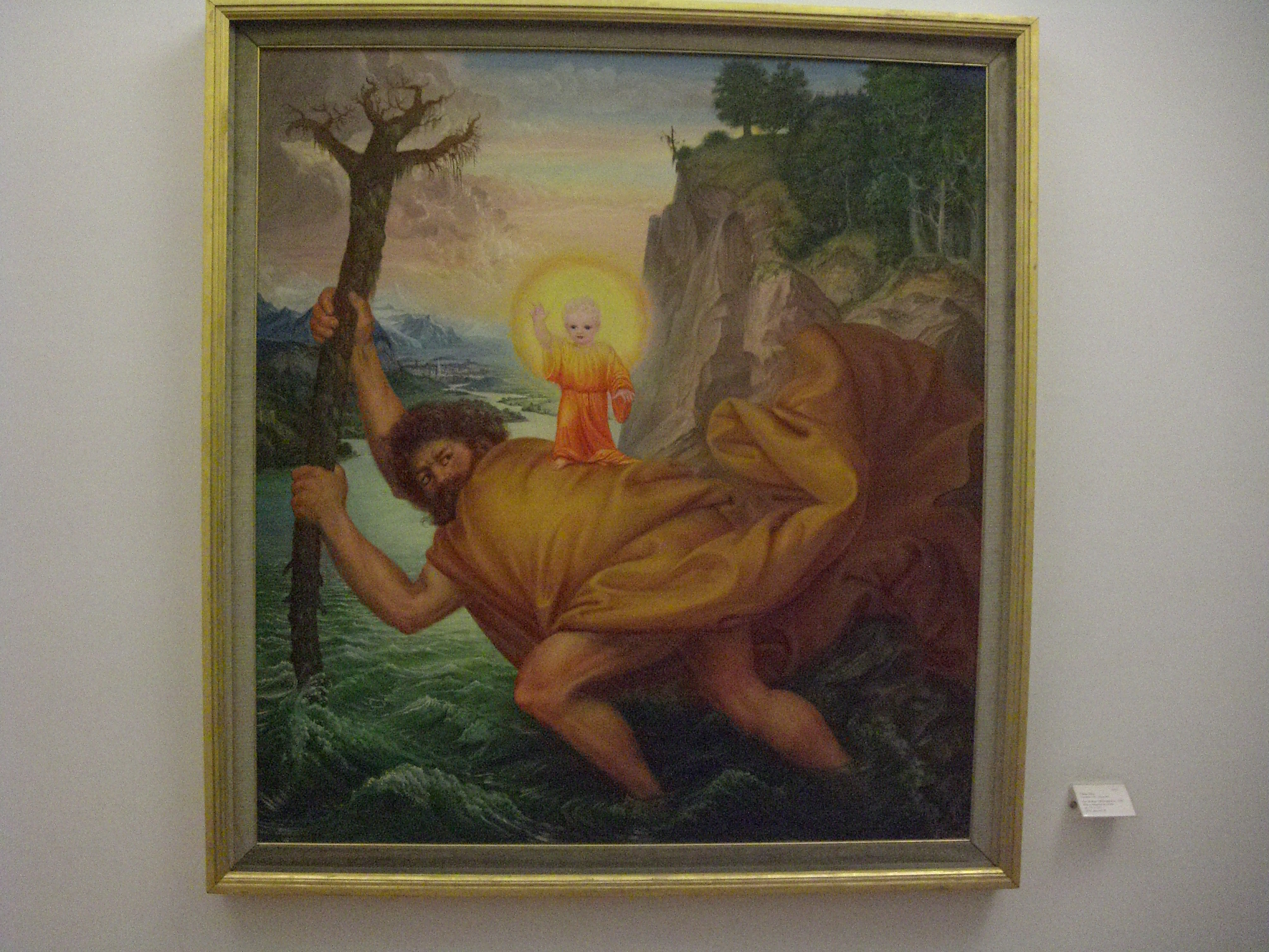 Der Heilige Christophorus by Otto Dix on artnet