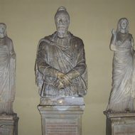 Vatican Museum - Statues: Statue of a Patrician Female, Statue of a Dacian Prisoner, Statue of a Patrician Female