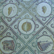 Mosaic Floor in Israel