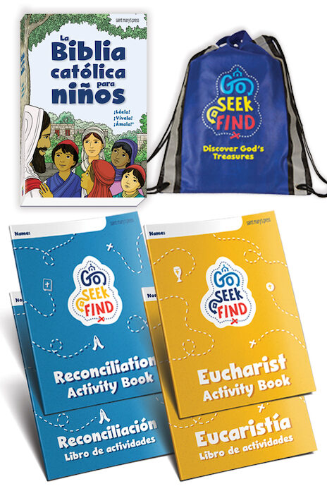 Go Seek Find Bilingual Kit with Spanish Bible