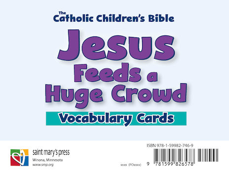 Jesus Feeds a Huge Crowd Vocabulary Cards