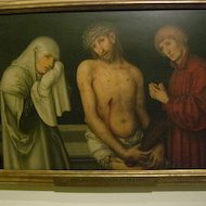 Vatican Museum Pinacoteca (Art Gallery): Jesus and Saints by Lucas Cranach the Elder