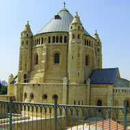 Hagia Maria Sion Abbey outside Jerusalem, Israel