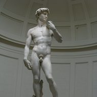 Original Statue of David by Michelangelo