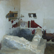 Bathhouse at Masada in Israel