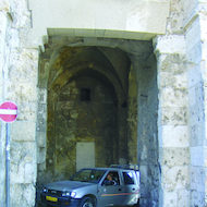 Zion Gate in Jerusalem, Israel
