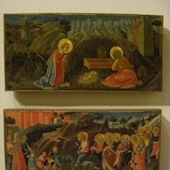Vatican Museum Pinacoteca (Art Gallery): The Nativity & The Triumphant Entry into Jerusalem