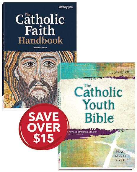 The Catholic Faith Handbook and The Catholic Youth Bible (NRSV) Bundle