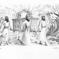 Joshua 3:14 Illustration - Ark of the Covenant