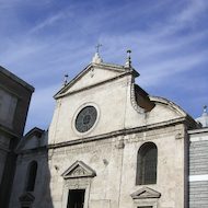 Santa Maria del Popolo Church in Rome, Italy