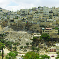 Kidron Valley in Israel