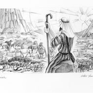 Zechariah 11 Illustration - Shepherd