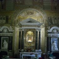 Chapel of Saint Venantius at the San Giovanni in Fonte (Lateran Baptistry) in Rome, Italy