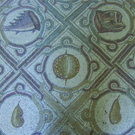 Mosaic Floor in Israel