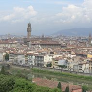 Piazza Michelangelo in Florence, Italy