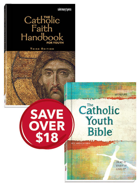 The Catholic Faith Handbook and The Catholic Youth Bible (NABRE) Bundle