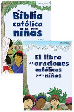 La Biblia católica para niños y El libro de oraciones católicos para niños