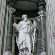 Papal Archbasilica of Saint John Lateran in Rome, Italy