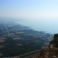 Overlooking Magdala, Israel