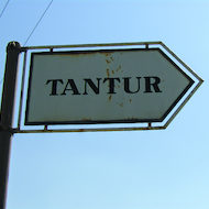 Tantur Sign in Israel