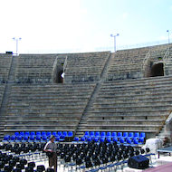 Ancient Theater in Caesarea, Israel