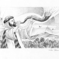 Leviticus 25:9 Illustration - Ram's Horn/Shofar