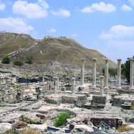Ruins at Capernaum, Israel