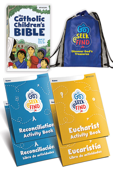 Go Seek Find Bilingual Kit with English Bible