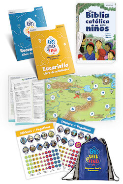 Go Seek Find Spanish Kit with Spanish Bible