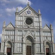 Basilica of San Croce in Florence, Italy