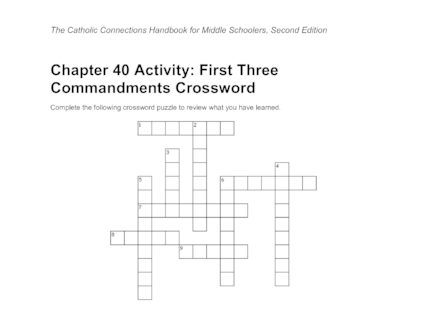 word crossword crosswords activities document chapter