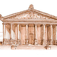 Acts 19:23-40 Illustration - Temple of Artemis
