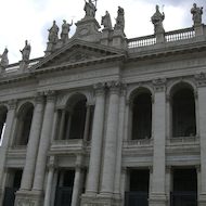Papal Archbasilica of Saint John Lateran in Rome, Italy