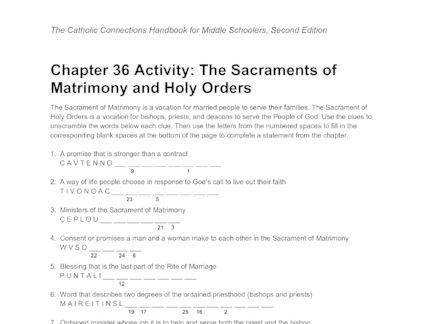 Sacraments Saint Mary S Press
