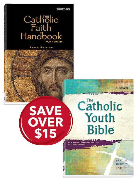 The Catholic Faith Handbook and The Catholic Youth Bible (NRSV) Bundle