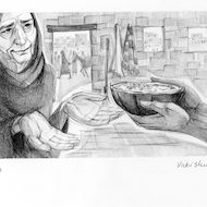 Ben Sira 4 Illustration - Helping the Poor