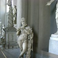 Vatican Museum - Statue: Boy with Flute